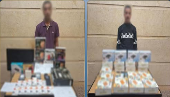 ضبط محلين لبيع أجهزة “ريسيفر” لفك شفرات القنوات الفضائية بدون ترخيص بشرم الشيخ